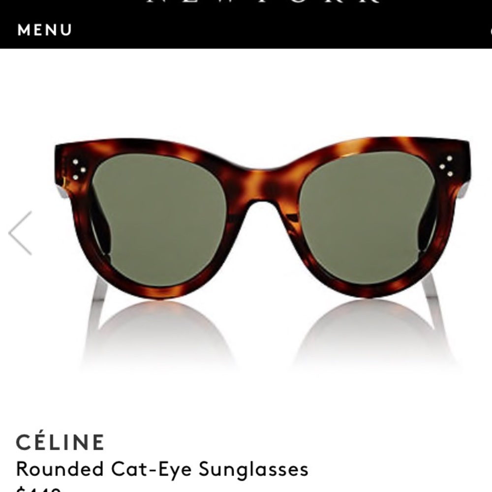 Celine Audrey sunglasses